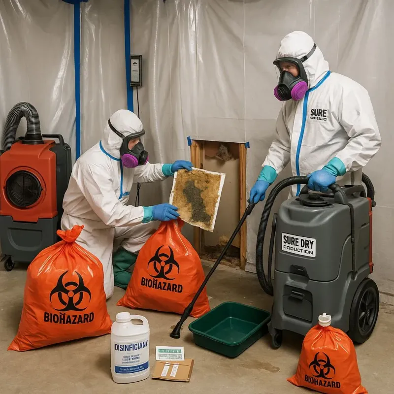 Contaminated Water Handling Protocols process in Bluffton, IN