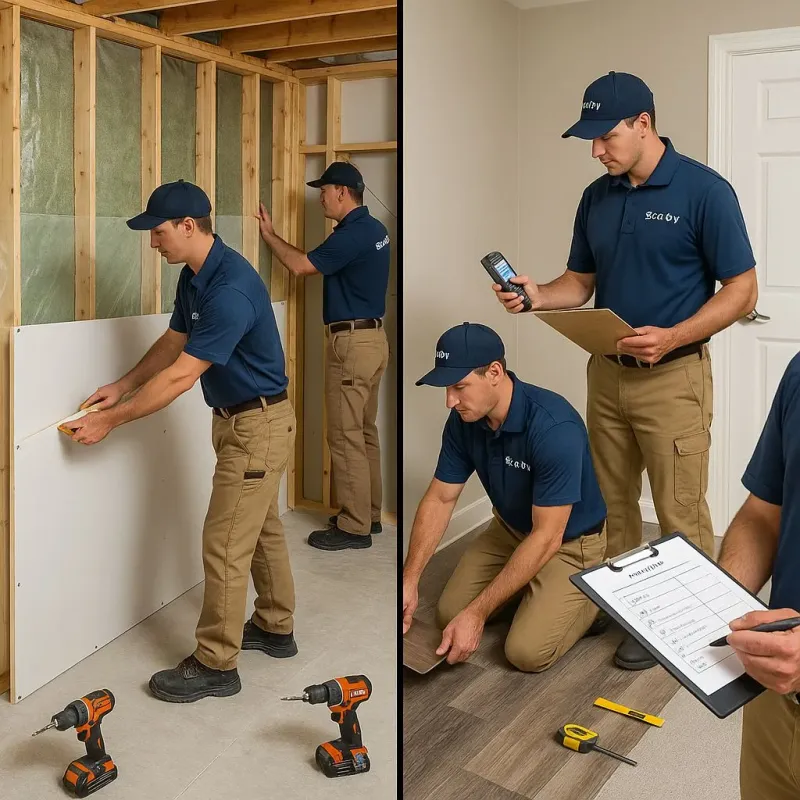 Repairs and Reconstruction process in Bluffton, IN