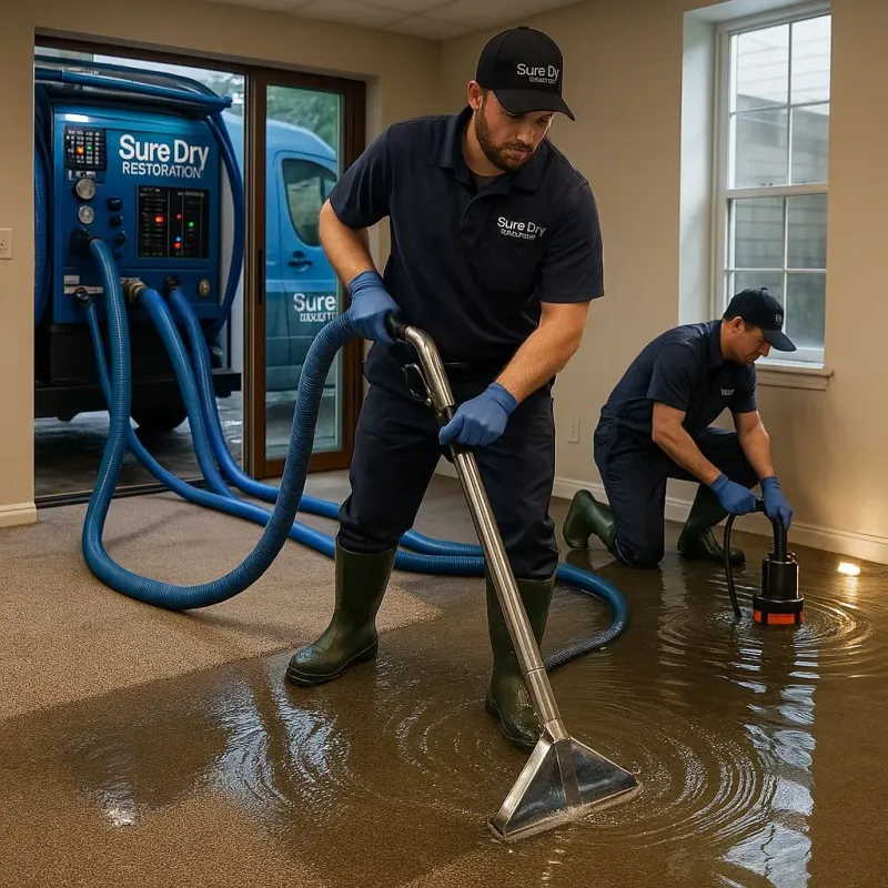 Water Extraction and Removal process in Bluffton, IN